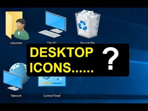 restore desktop icons on mac
